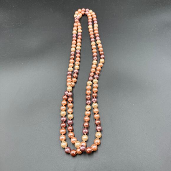 Charter Club Necklace Pink Multicolor Glass Bead Jewelry - Picture 1 of 5